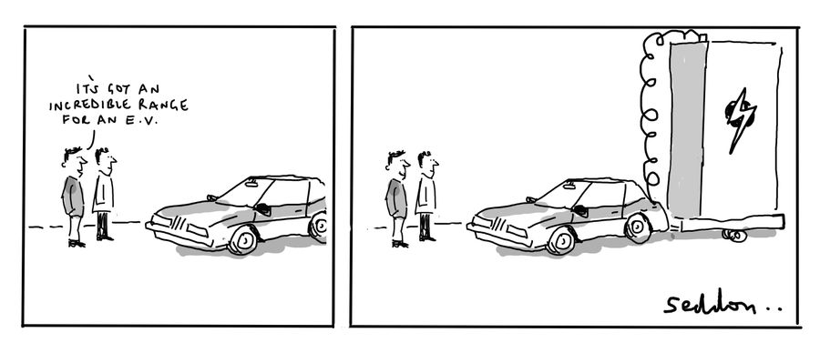 "It's got an incredible range for an E.V."