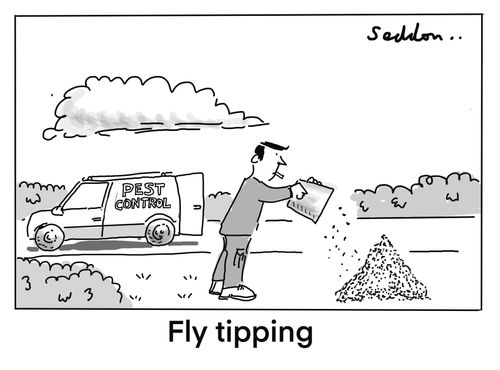 "Fly tipping"