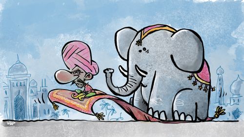 Elephant Magic Carpet