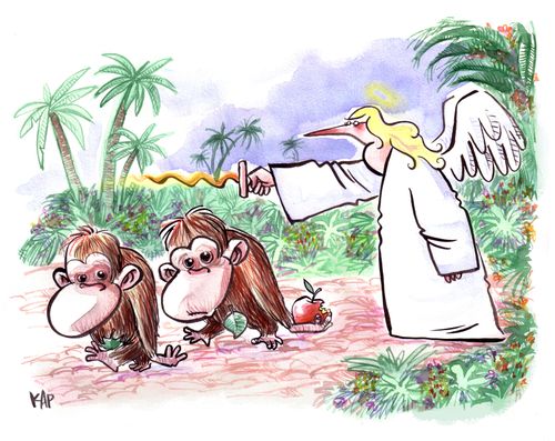 Monkey's Ejected from the Garden of Eden