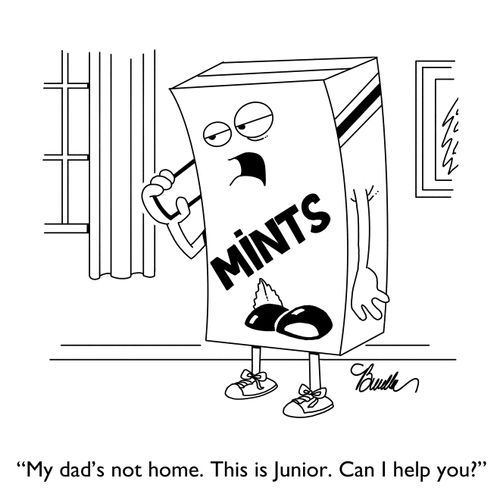 "My dad’s not home. This is Junior. Can I help you?"