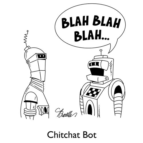 "Blah blah blah..."