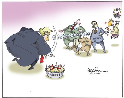 Trump Throwing Tariffs And Hitting The U.S In The Back