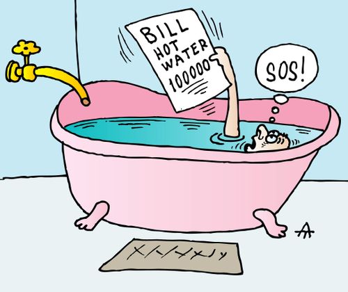 "Bill hot water 100000" "SOS!"