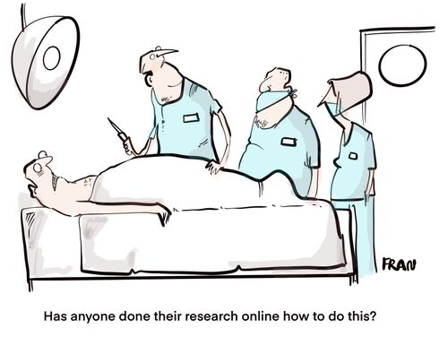 "Has anyone done their research online how to do this?"