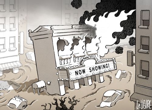 "Now showing!"