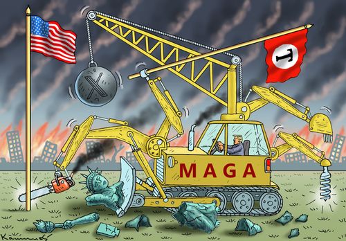 Maga Destruction