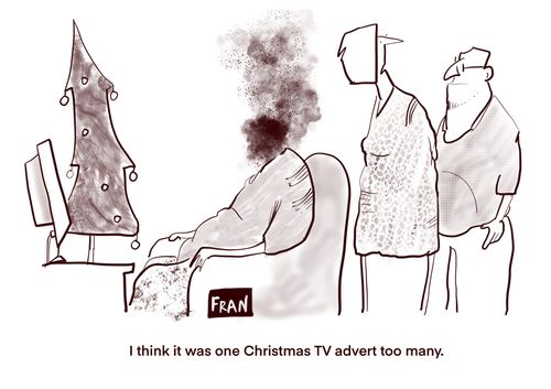 "I think it was one Christmas TV advert too many."