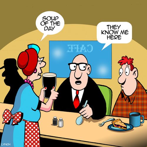 "Soup of the day."