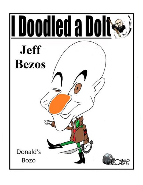 Jeff Bezos Caricature - Donald's Bozo 