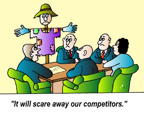 "It will scare away our competitors."