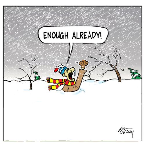 "Enough already!"