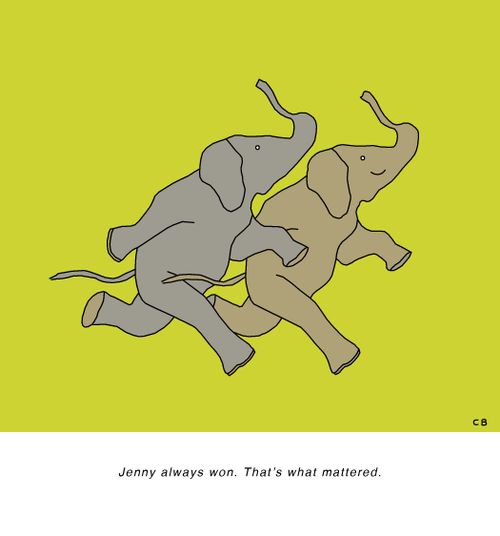 Jenny always won. That's what mattered.