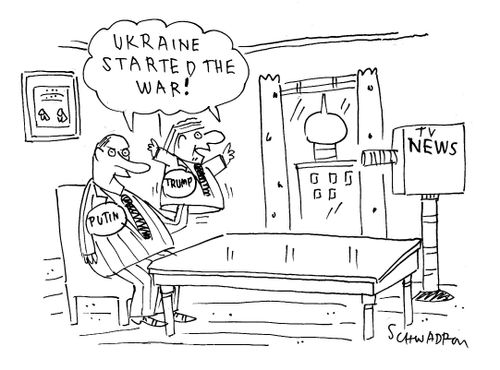 "Ukraine started the war!"
