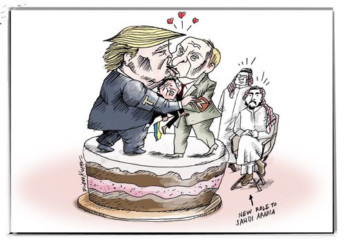USA and Russia meet in Saudi Arabia