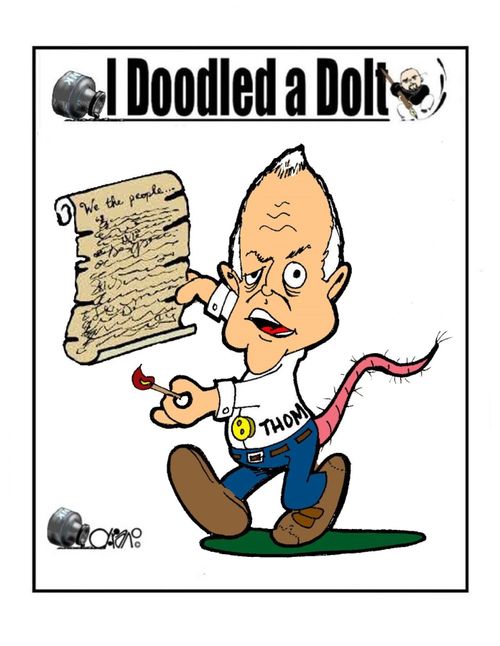 Thom Tillis Caricature