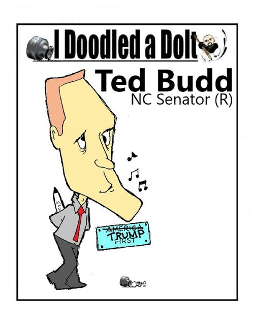 Ted Budd Caricature