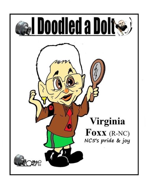 Virginia Foxx Caricature