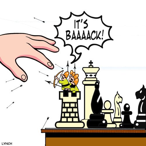 "It's baaaack!"