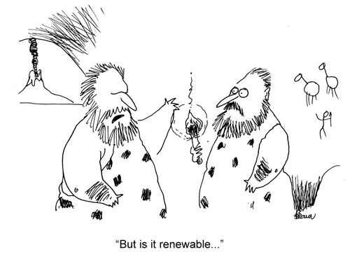 "But is it renewable...."