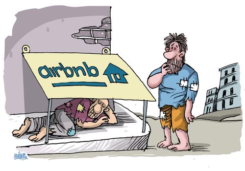 Extreme poverty on the streets