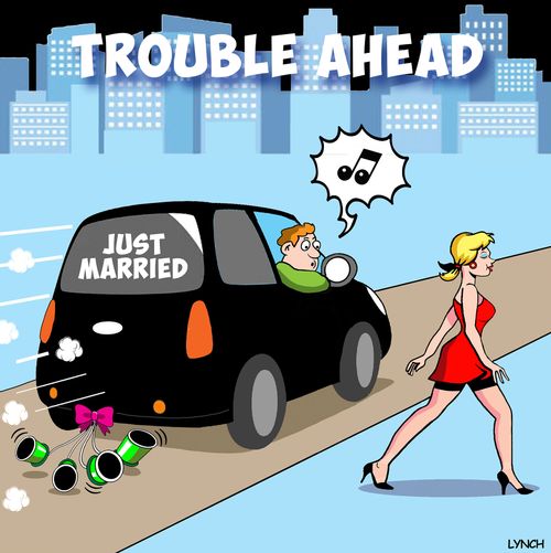 "Trouble ahead"