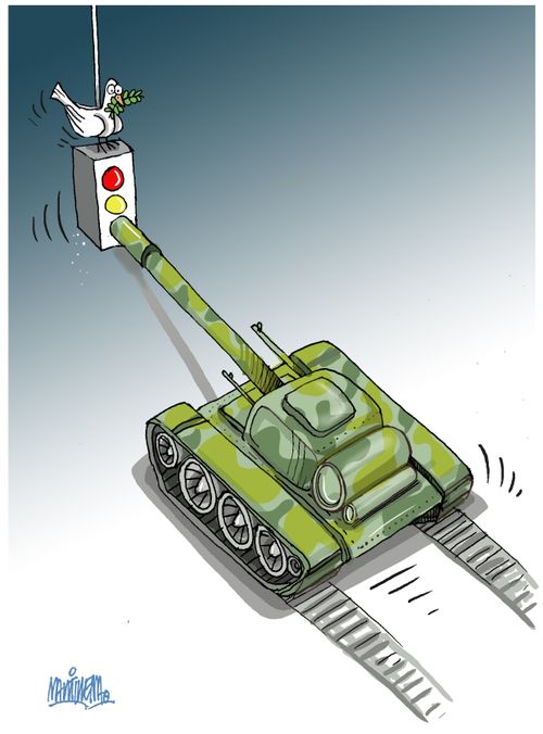 Step to peace