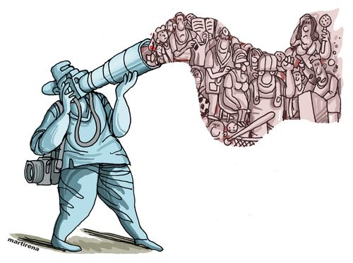 Social lens of the photojournalist