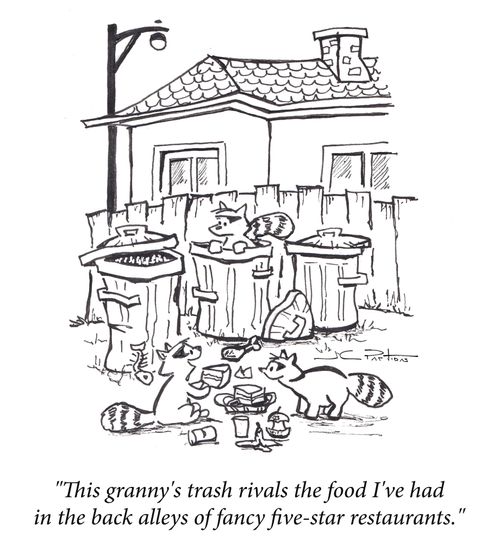 "This granny's trash rivals the food I've had in the back alleys of fancy five-star restaurants."