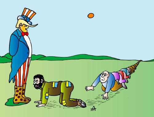 Trump and Zelensky