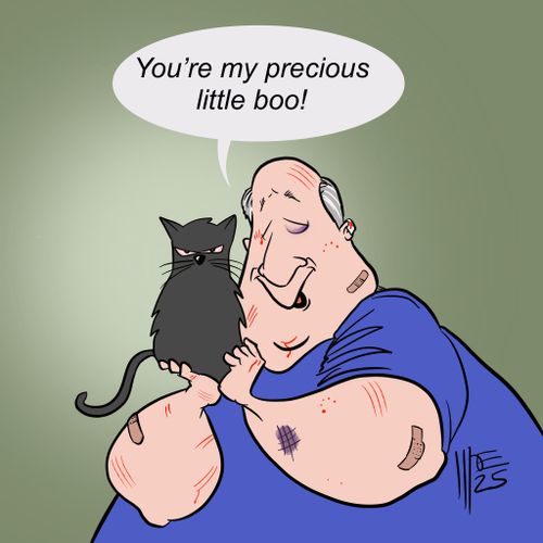 "You're my precious little boo!"