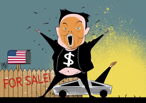 "For sale."