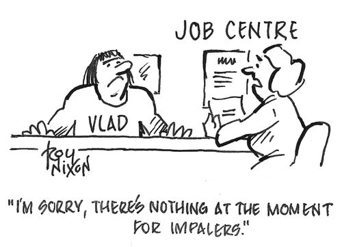 "I'm sorry, there's nothing at the moment for impalers."