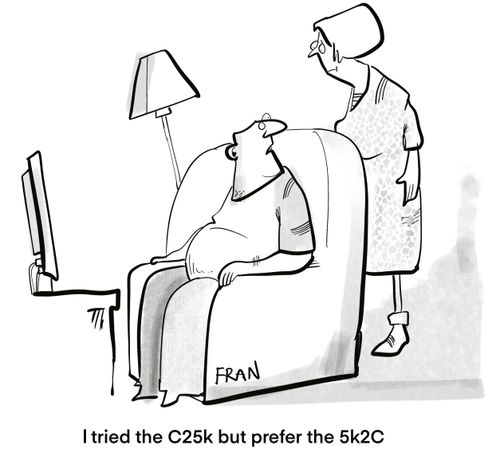 "I tried the C25k but prefer the 5k2C"