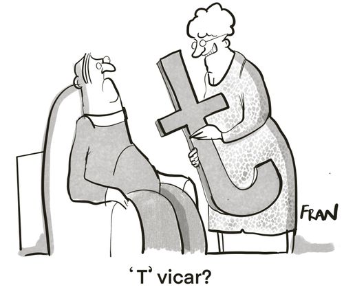 "'T' vicar?"