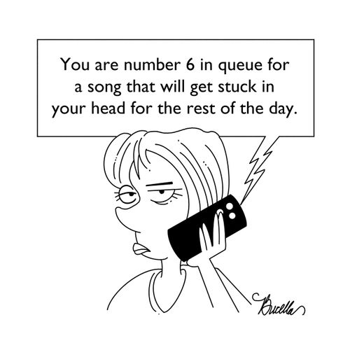 "You are number 6 in queue for a song that will get stuck in your head for the rest of the day."