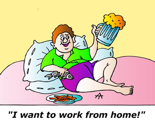 "I want to work from home!"