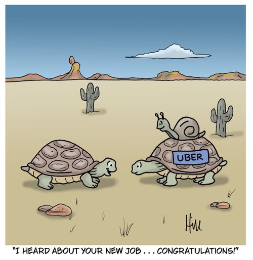 "I heard about your new job . . . congratulations!"