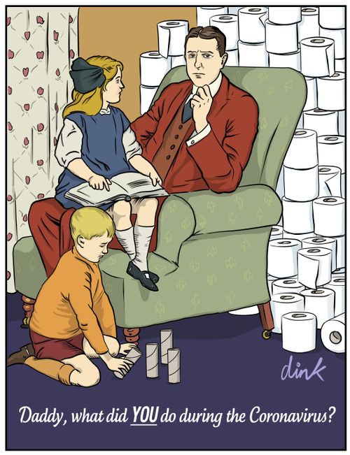 "Daddy, what did you do during the Coronavirus?"