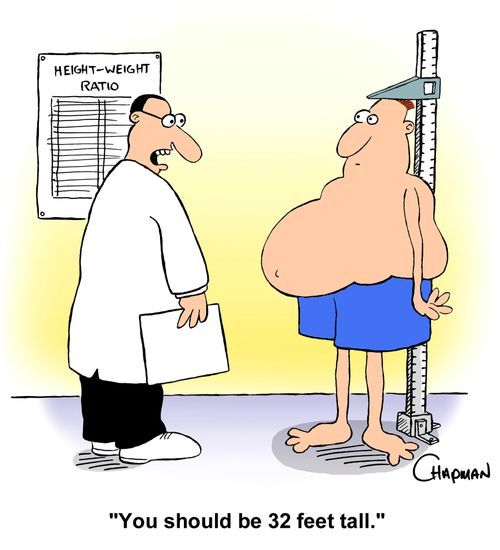 "You should be 32 feet tall."