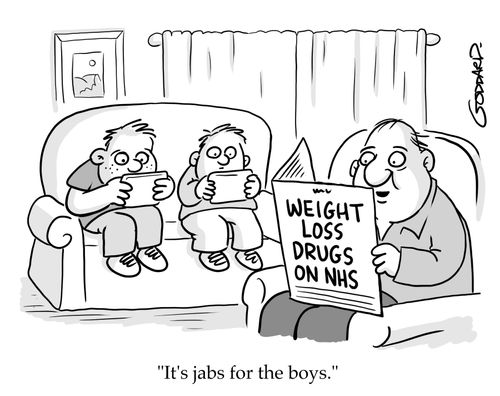 "It's jabs for the boys."