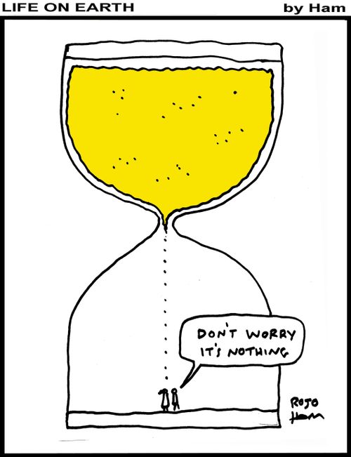 "Don't worry, it's nothing."