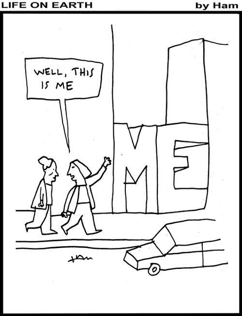 "Well, this is me"