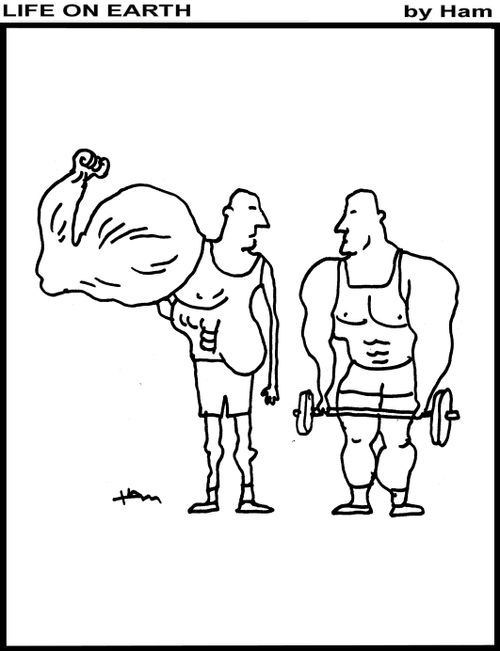 Body Building Mishap