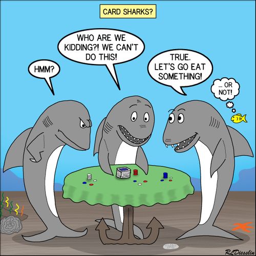 "Card sharks?"
