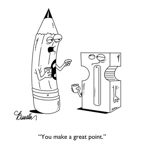 "You make a great point."