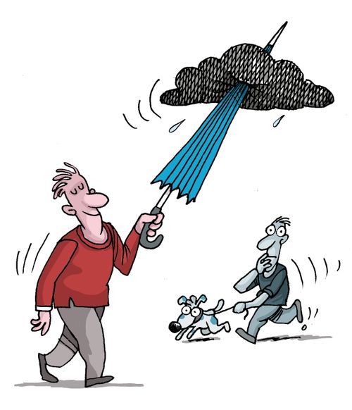 Raincloud Umbrella