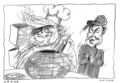 "Recipes for disaster: Book 1, tariffs."