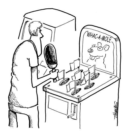 Whack-A-Mole Surrender