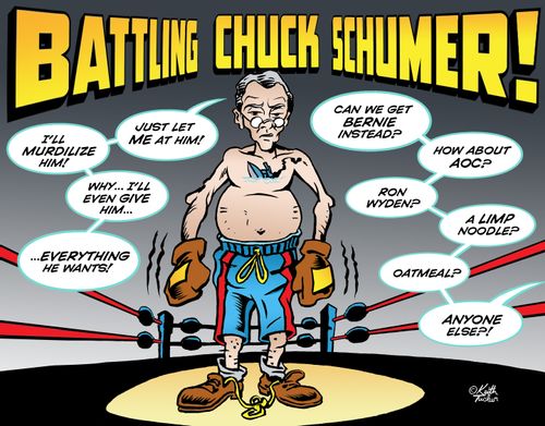 Battling Chuck Schumer!